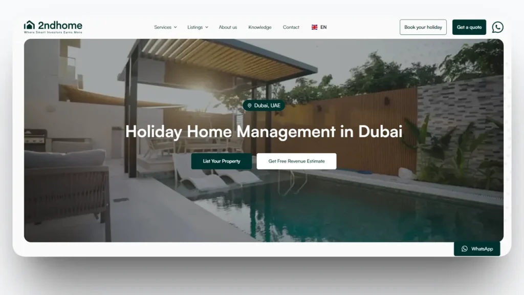 Complete List of Holiday Homes Companies in Dubai (2026) Stay Better