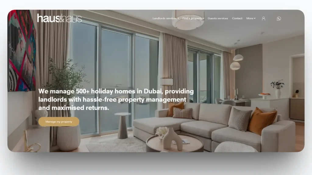 Complete List of Holiday Homes Companies in Dubai (2026) Stay Better
