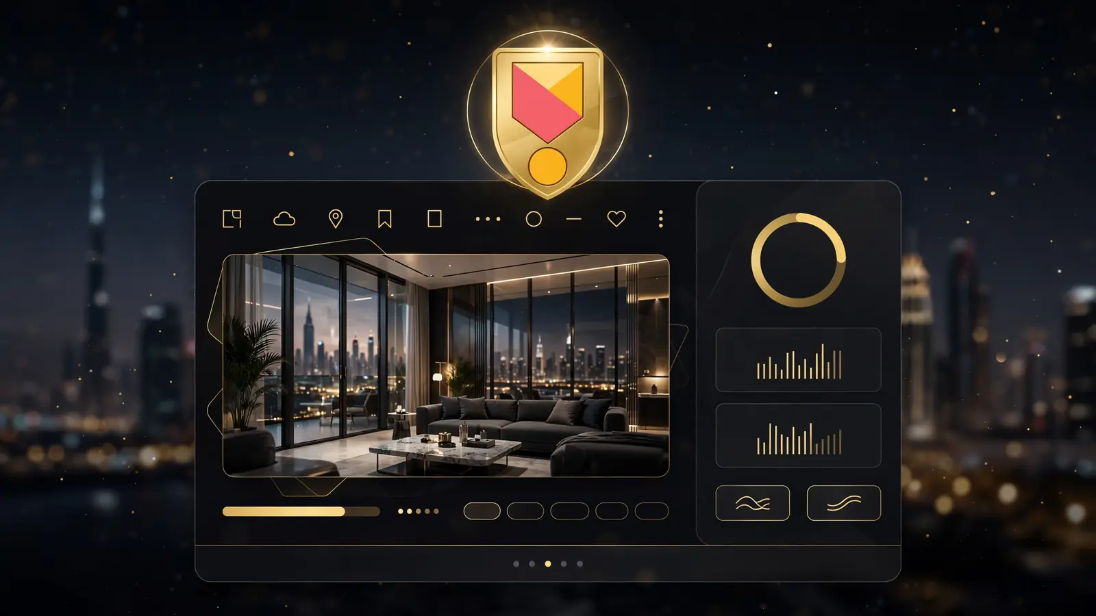 How to Become an Airbnb Superhost in Dubai: The Owner's Playbook Airbnb Superhost badge on a Dubai holiday home listing