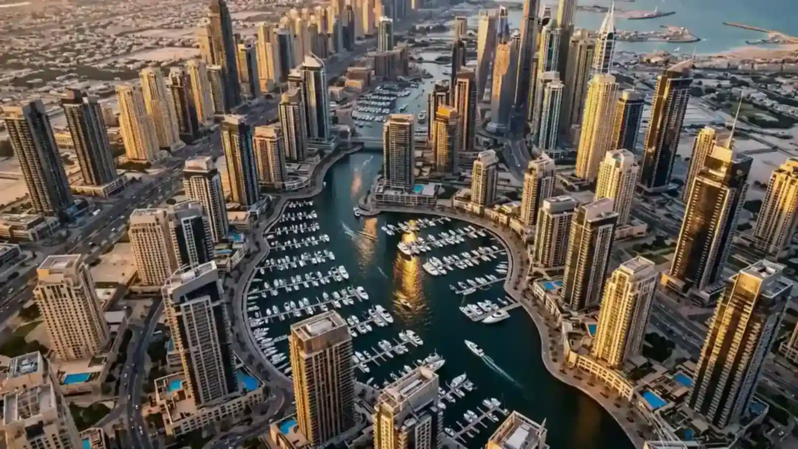 Best Holiday Homes Companies in Dubai: An Owner's Guide to the Top Operators (and What Guests Should Book) Dubai Marina skyline at dusk above premium holiday home apartments