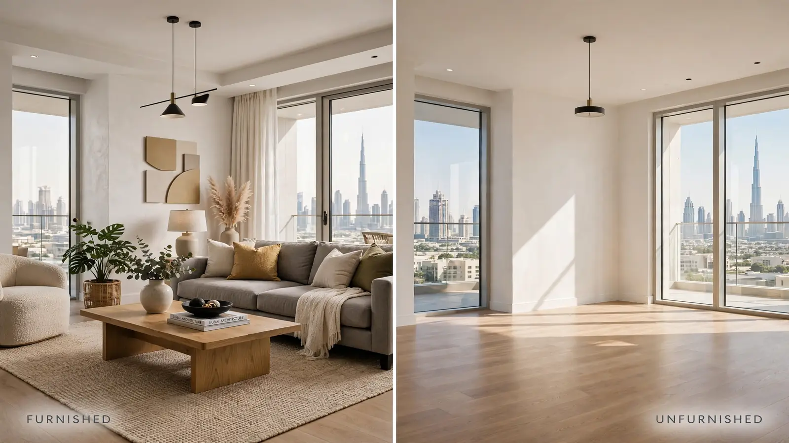 How to Rent an Apartment in Dubai: A First-Timer's Step-by-Step Guide Furnished and unfurnished apartment comparison in Dubai