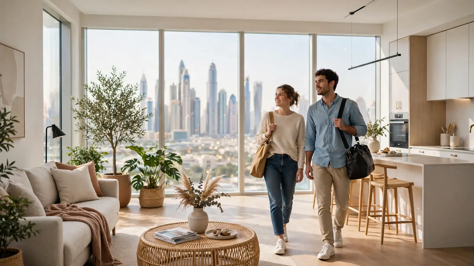 How to Rent an Apartment in Dubai: A First-Timer's Step-by-Step Guide First-time renter viewing a bright apartment in Dubai